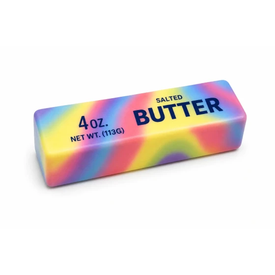 Rainbow Butter Squishy