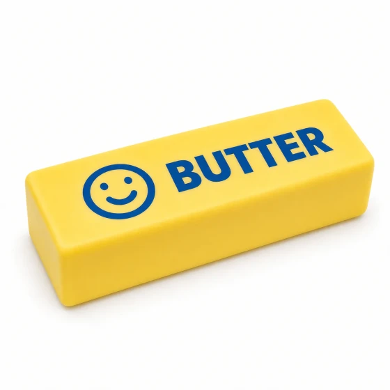 Smiley Butter Squishy